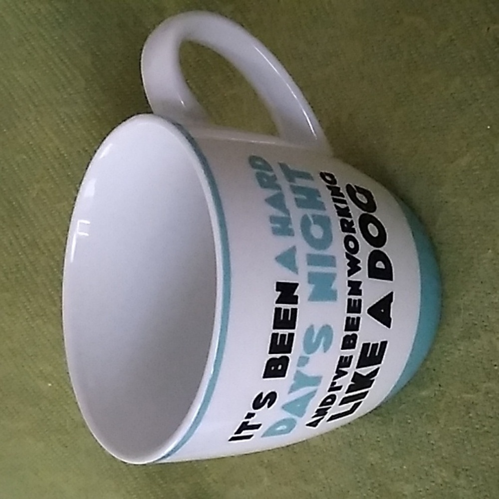 The Beatles It’s Been A Hard Day’s Night Lyric Coffee Mug